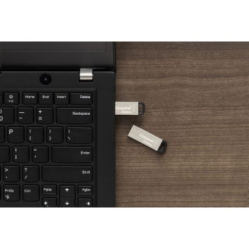 Kingston Datatraveler Kyson 256GB USB 3.2 Stick Μαύρο