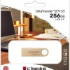 Kingston Datatraveler Se9 G3 256GB USB 3.2 Stick Χρυσό