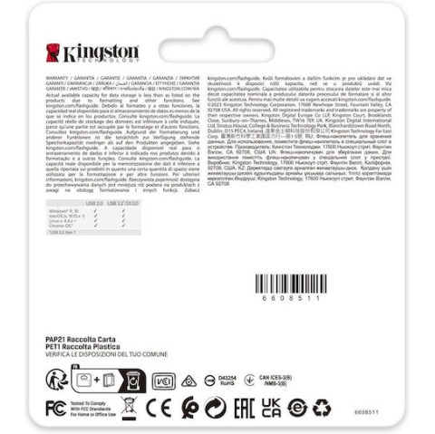 Kingston Datatraveler Se9 G3 256GB USB 3.2 Stick Χρυσό