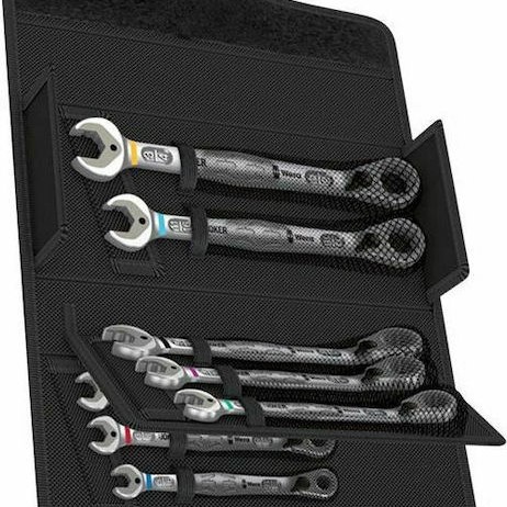 Wera Σετ Γερμανοπολύγωνα Καστάνιας με Mέγεθος από 10mm έως 19mm 11τμχ