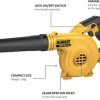 Dewalt Φυσητήρας Χειρός Μπαταρίας 18V Solo με Ρύθμιση Έντασης & Μέγιστη Ταχύτητα Αέρα 288km/h