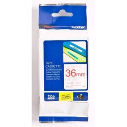 Brother TZe-262 Ταινία Ετικετογράφου 8m x 36mm σε Κόκκινο Χρώμα