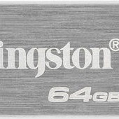 Kingston DataTraveler Kyson 64GB USB 3.2 Stick Ασημί