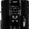 Krups Αυτόματη Μηχανή Espresso 1450W Πίεσης 15bar για Cappuccino με Μύλο Άλεσης Μαύρη EA8150