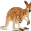 Schleich-S Παιχνίδι Μινιατούρα Wild Life Kangaroo για 3+ Ετών