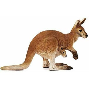 Schleich-S Παιχνίδι Μινιατούρα Wild Life Kangaroo για 3+ Ετών