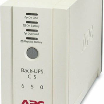 APC Back-UPS CS 650 Off-Line 650VA 400W με 3 IEC Πρίζες
