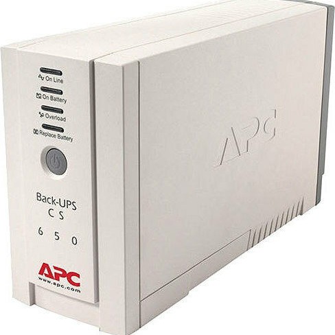 APC Back-UPS CS 650 Off-Line 650VA 400W με 3 IEC Πρίζες