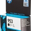 HP 953 Γνήσιο Μελάνι Εκτυπωτή InkJet Μαύρο (L0S58AE)