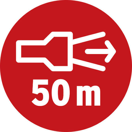 Brennenstuhl Φακός LED IP20 με Μέγιστη Φωτεινότητα 45lm Eco-LED Laser Light 8xLED