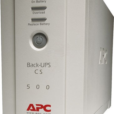 APC Back-UPS BK500EI Off-Line 500VA 300W με 3 IEC Πρίζες