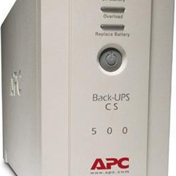 APC Back-UPS BK500EI Off-Line 500VA 300W με 3 IEC Πρίζες