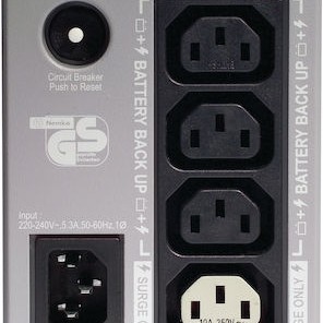 APC Back-UPS BK500EI Off-Line 500VA 300W με 3 IEC Πρίζες