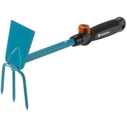 Gardena Σκαλιστήρι με Τρίχαλο Χειρός με Κοντάρι 36.6cm