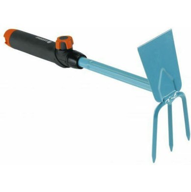 Gardena Σκαλιστήρι με Τρίχαλο Χειρός με Κοντάρι 36.6cm