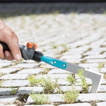 Gardena Ξύστρα Χειρός με Κοντάρι 35cm και Πλαστική Λαβή