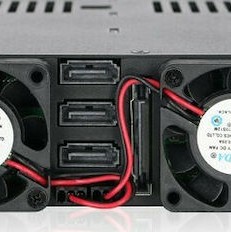 Icy Dock ExpressCage 6x 2.5 Inch SATA 6Gbps HDD/SSD Mobile Rack/Cage in 5.25 Inch bay Μαύρο (MB326SP-B)