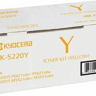 Kyocera TK-5220Y Γνήσιο Toner Laser Εκτυπωτή Κίτρινο 1200 Σελίδων (1T02R9ANL1)