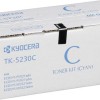Kyocera TK-5230C Γνήσιο Toner Laser Εκτυπωτή Κυανό 2200 Σελίδων (1T02R9CNL0)
