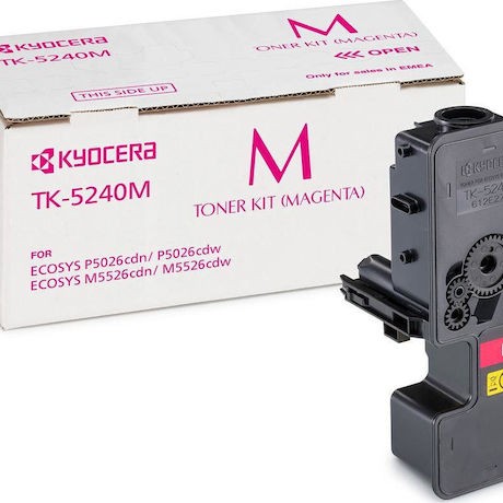 Kyocera TK-5240M Γνήσιο Toner Laser Εκτυπωτή Ματζέντα 3000 Σελίδων (1T02R7BNL0)