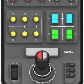 Logitech G Saitek PC Farm Sim Vehicle Side Panel PC