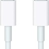 Apple USB 3.1 Cable USB-C male - USB-C 96W Λευκό 2m (MLL82ZM/A)