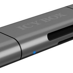 Icy Box Card Reader USB 3.0 micro USB Type-C για SD/microSD