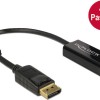 DeLock Μετατροπέας DisplayPort male σε HDMI female 1τμχ 62609