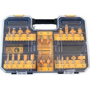 Dewalt Σετ Φρέζες για Ξύλο 8mm 22τμχ