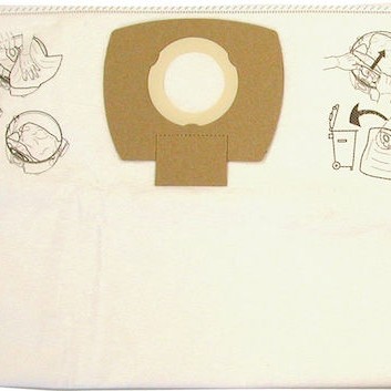 Makita Σακούλες Σκούπας 5τμχ Συμβατή με Σκούπα Makita