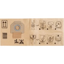 Makita Σακούλες Σκούπας 5τμχ Συμβατή με Σκούπα Makita