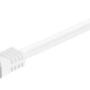 Goobay S/FTP Cat.7 Καλώδιο Δικτύου Ethernet 5m Λευκό 1τμχ