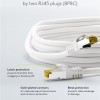 Goobay S/FTP Cat.7 Καλώδιο Δικτύου Ethernet 5m Λευκό 1τμχ