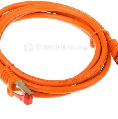 Goobay S/FTP Cat.7 Καλώδιο Δικτύου Ethernet 2m Πορτοκαλί 1τμχ