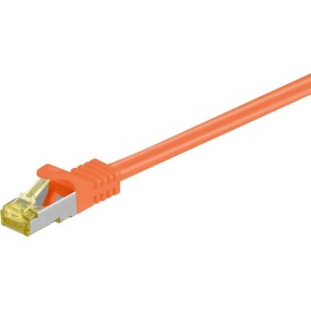 Goobay S/FTP Cat.7 Καλώδιο Δικτύου Ethernet 7.5m Πορτοκαλί 1τμχ