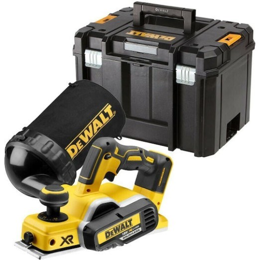 Dewalt Πλάνη 18V Χωρίς Καρβουνάκια (Brushless) Solo