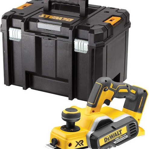 Dewalt Πλάνη 18V Χωρίς Καρβουνάκια (Brushless) Solo
