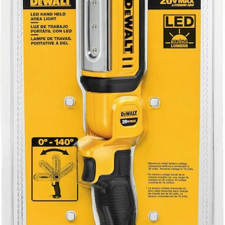 Dewalt Φακός Συνεργείου Μπαταρίας LED IP54 με Φωτεινότητα έως 500lm