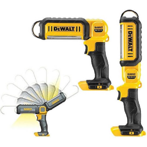 Dewalt Φακός Συνεργείου Μπαταρίας LED IP54 με Φωτεινότητα έως 500lm