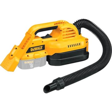 Dewalt Επαναφορτιζόμενο Σκουπάκι Χειρός 18V Χωρίς Φορτιστή και Μπαταρία Κίτρινο