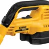 Dewalt Επαναφορτιζόμενο Σκουπάκι Χειρός 18V Χωρίς Φορτιστή και Μπαταρία Κίτρινο