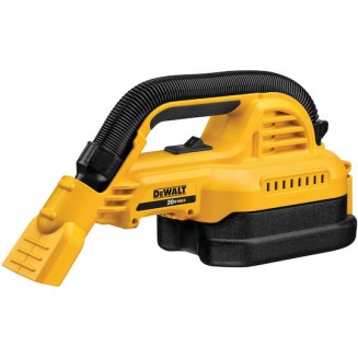Dewalt Επαναφορτιζόμενο Σκουπάκι Χειρός 18V Χωρίς Φορτιστή και Μπαταρία Κίτρινο