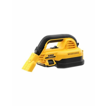 Dewalt Επαναφορτιζόμενο Σκουπάκι Χειρός 18V Χωρίς Φορτιστή και Μπαταρία Κίτρινο
