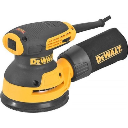 Dewalt Έκκεντρο Τριβείο 125mm Ρεύματος 280W με Ρύθμιση Ταχύτητας και με Σύστημα Αναρρόφησης