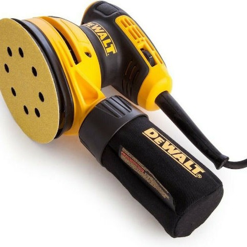 Dewalt Έκκεντρο Τριβείο 125mm Ρεύματος 280W με Ρύθμιση Ταχύτητας και με Σύστημα Αναρρόφησης