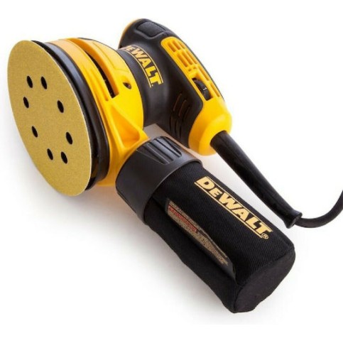 Dewalt Έκκεντρο Τριβείο 125mm Ρεύματος 280W με Ρύθμιση Ταχύτητας και με Σύστημα Αναρρόφησης