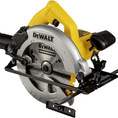 Dewalt Δισκοπρίονο 1350W με Σύστημα Αναρρόφησης