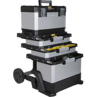 Stanley Τροχήλατος Μεταλλικός Εργαλειοφόρος με Εργαλειοθήκη Π56.8xΒ38.9xΥ89.3εκ. 3 FatMax