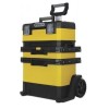 Stanley Τροχήλατος Πλαστικός Εργαλειοφόρος 3 Τμημάτων με Εργαλειοθήκη Π56.8xΒ38.9xΥ73εκ.