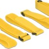 DeLock Δεματικά Καλωδίων 300x20 Κίτρινο 5τμχ